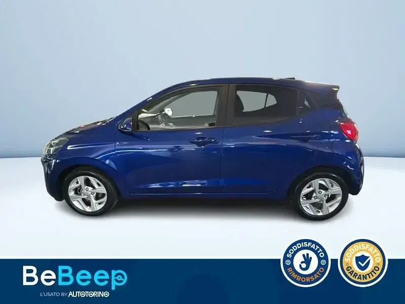 Usata Hyundai i10 67 CV (49 kW) 2021 Blu metallizzato Utilitaria