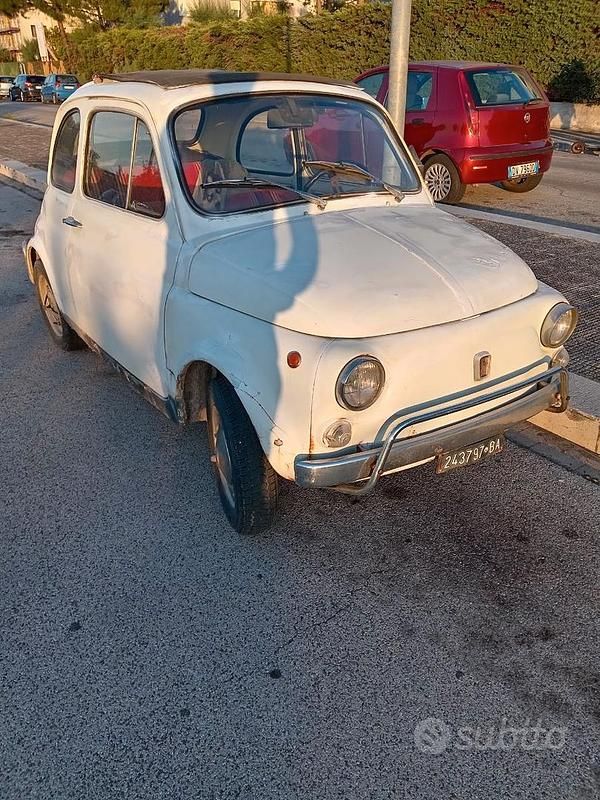 Usata Fiat 500 1960 Bianco Utilitaria