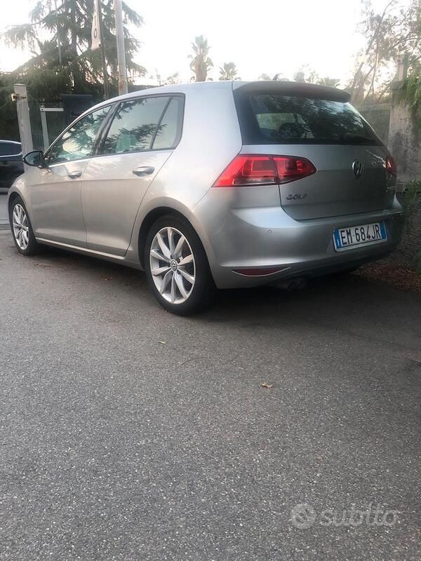 Usata VW Golf VII Highline 150 CV (110 kW) 2012 Grigio Berlina