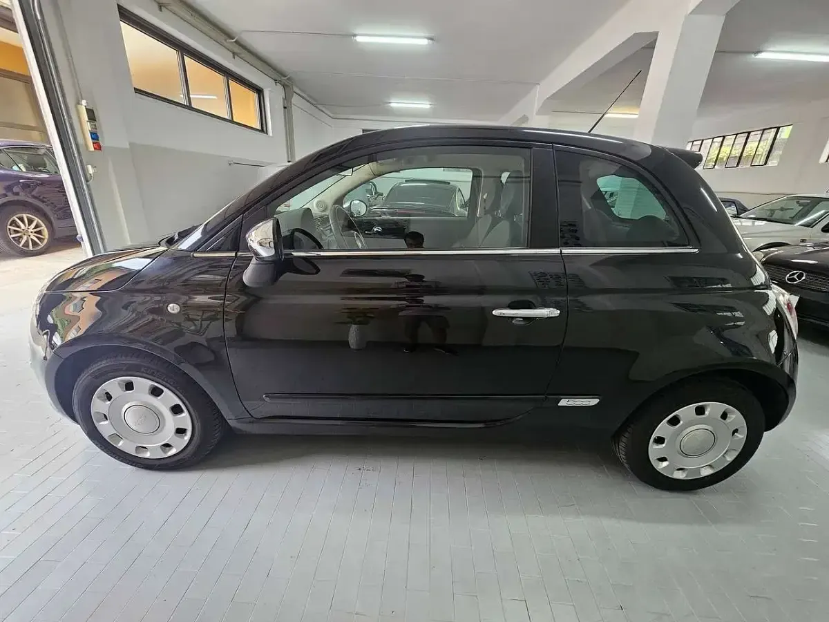 Usata Fiat 500 Lounge 69 CV (50 kW) 2009 Nero Cabrio