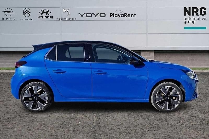 Usata Opel Corsa-e Elegance 56 kW (77 CV) 2022 Blu Utilitaria