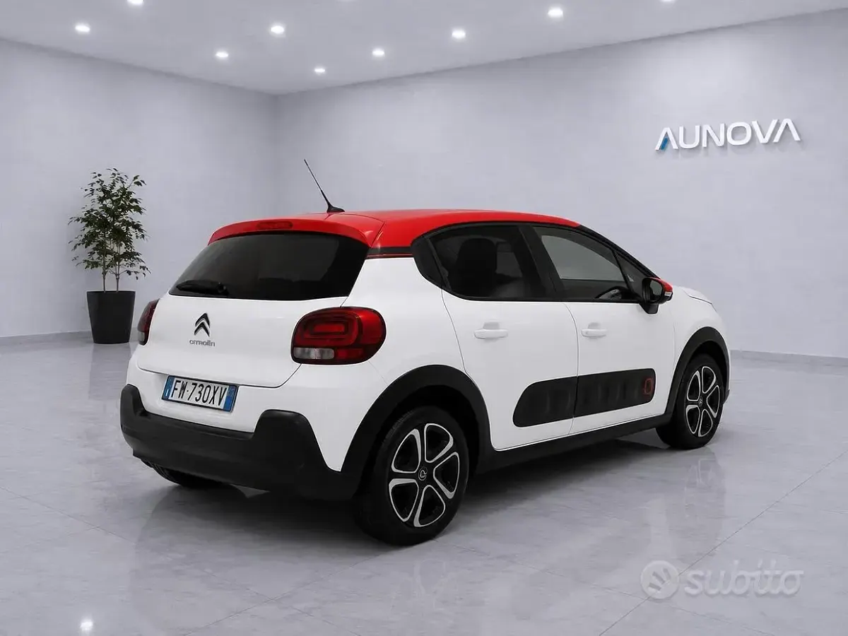 Usata Citroën C3 PureTech 82 CV (60 kW) 2017 Bianco Berlina