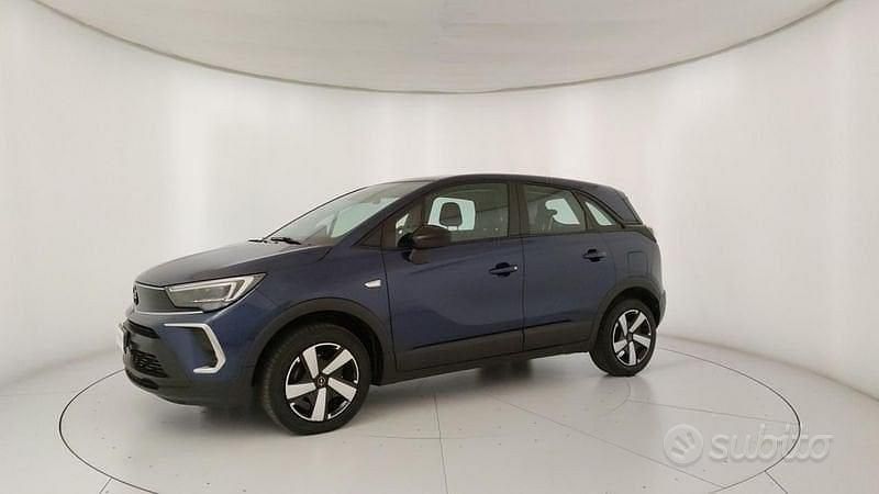 Usata Opel Crossland X 110 CV (80 kW) 2022 Blu SUV