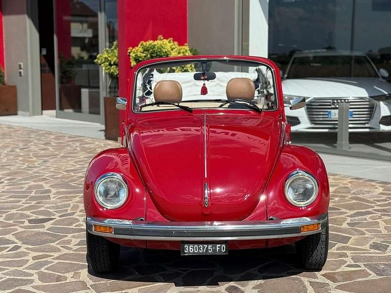 Usata VW Beetle Cabriolet Karmann 50 CV (36 kW) 1976 Rosso Cabrio
