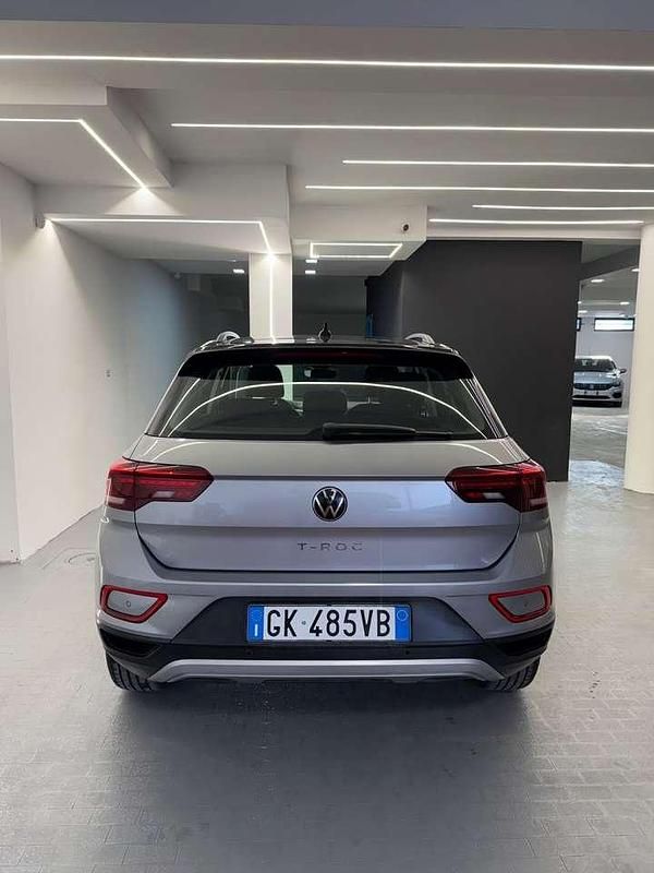 Usata VW T-Roc Style 110 CV (80 kW) 2022 Argento SUV