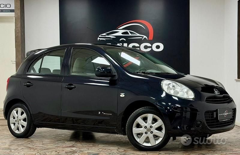 Usata Nissan Micra 80 CV (58 kW) 2013 Blu Utilitaria