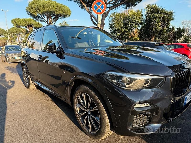 Usata BMW X5 M Sport 231 CV (169 kW) 2021 Blu SUV