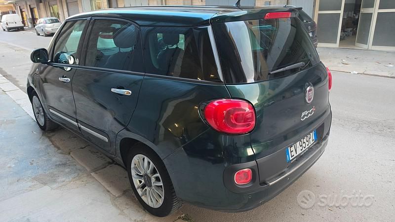Usata Fiat 500L Easy 105 CV (77 kW) 2014 Verde Monovolume
