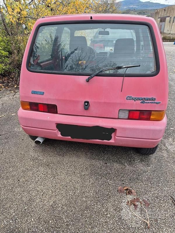 Usata Fiat Cinquecento 1995 Grigio Utilitaria