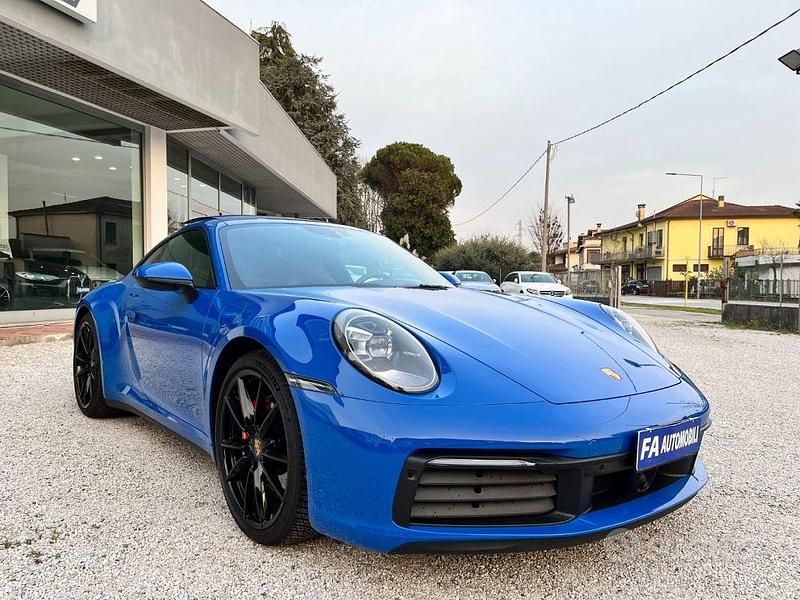 Brugt Porsche 911 Carrera 4S 450 HK (330 kW) 2020 Blå Coupe