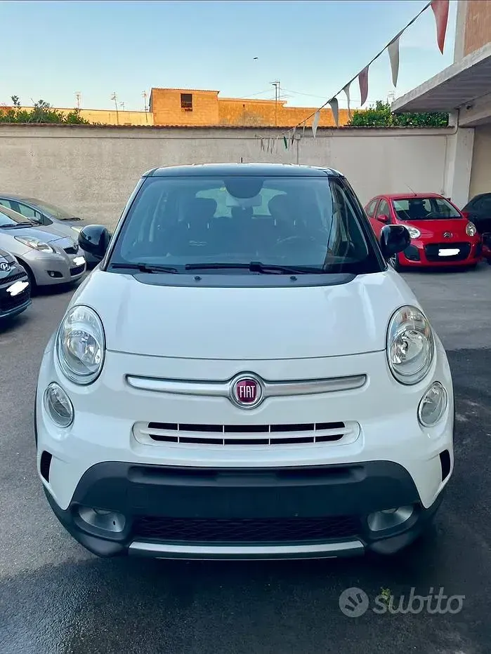 Usata Fiat 500L Trekking 85 CV (62 kW) 2015 Bianco Monovolume