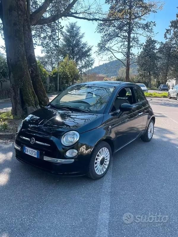 Usata Fiat 500 Pop 69 CV (50 kW) 2009 Nero Cabrio
