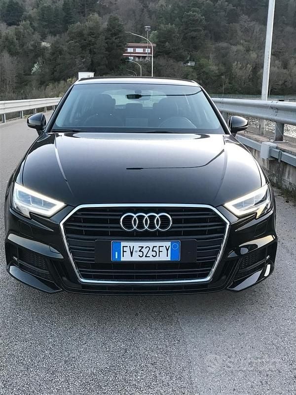 Usata Audi A3 2019 Nero Berlina