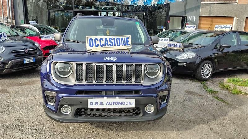 Usata Jeep Renegade Limited 120 CV (88 kW) 2019 Blu/azzurro SUV