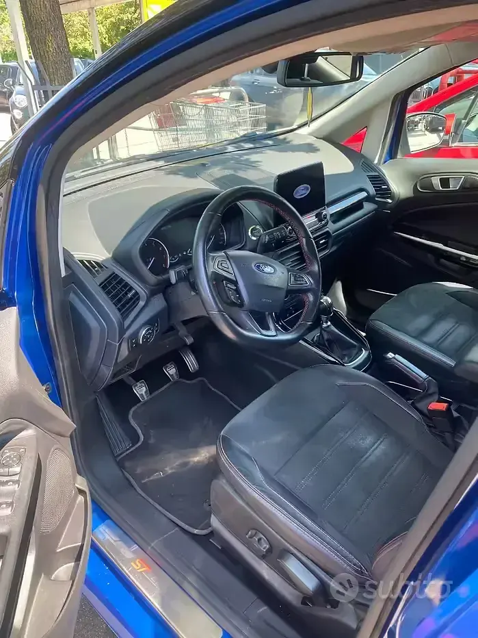 Usata Ford Ecosport ST-Line 125 CV (91 kW) 2020 Blu SUV