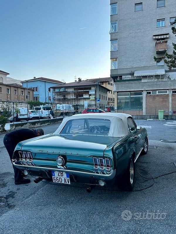 Usata Ford 300 1960 Verde Cabrio