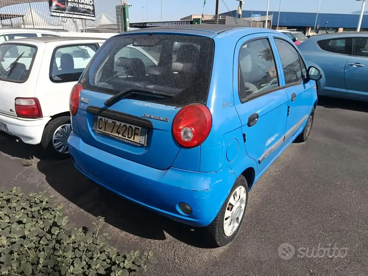 Usata Chevrolet Matiz SE 52 CV (38 kW) 2005 Bluazzurro Utilitaria