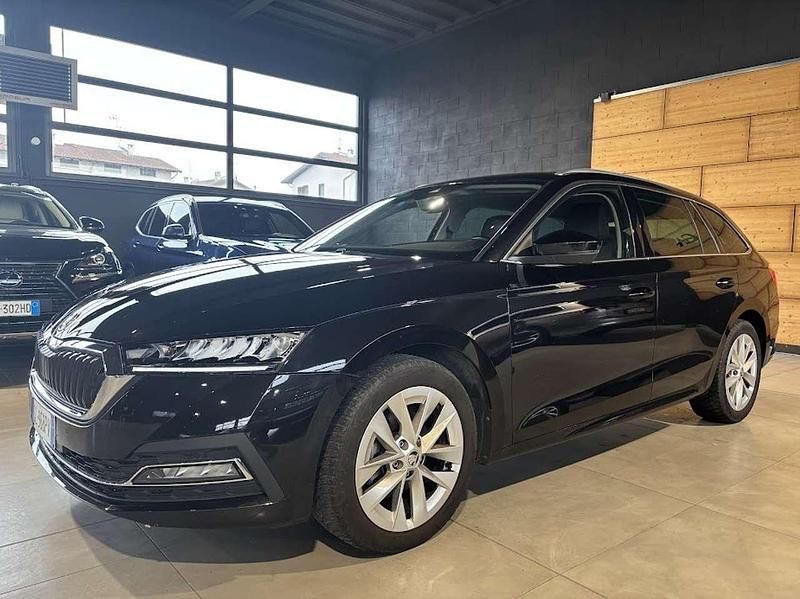 Usata Skoda Octavia Style 110 CV (80 kW) 2022 Nero Station wagon