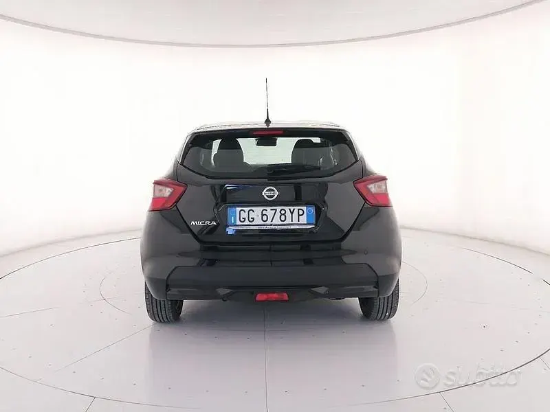 Usata Nissan Micra Acenta 92 CV (67 kW) 2021 Nero Utilitaria