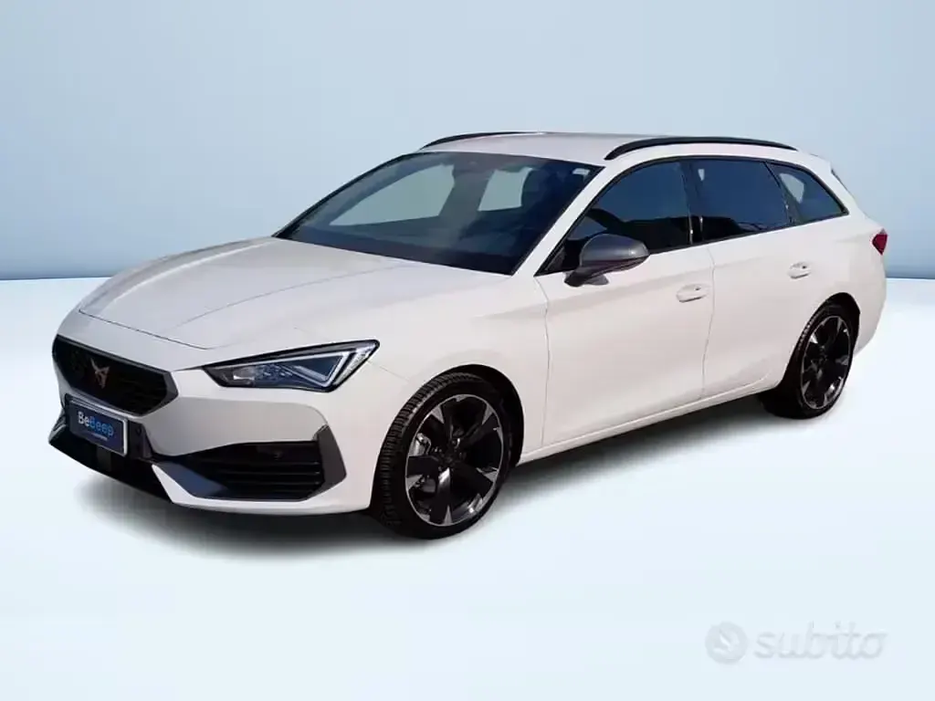 Usata Cupra Leon 150 CV (110 kW) 2024 Bianco Station wagon
