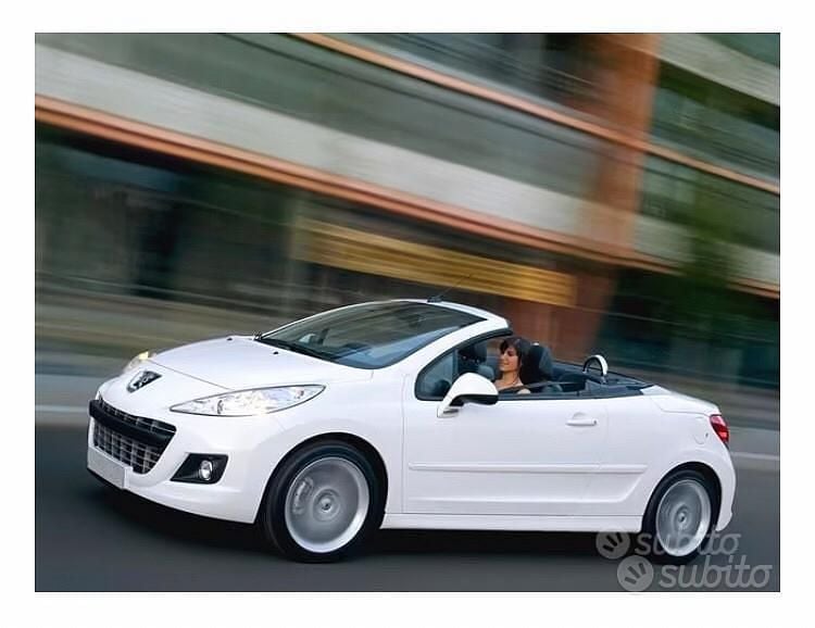 Usata Peugeot 207 88 CV (64 kW) 2012 Bianco Cabrio