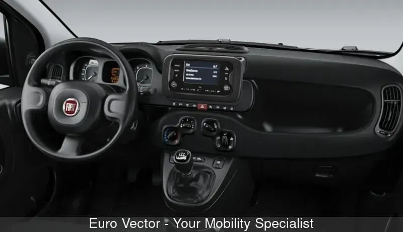 Usata Fiat Panda S 70 CV (51 kW) 2024 Nero Utilitaria