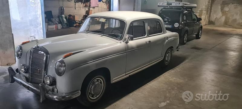 Usata Mercedes 220 1950 Bianco Berlina