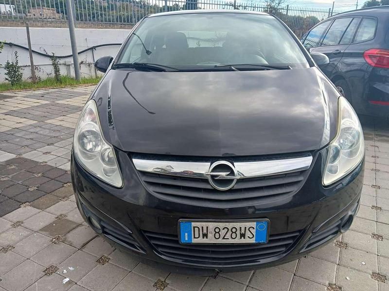 Usata Opel Corsa Club 80 CV (58 kW) 2009 Nero Berlina