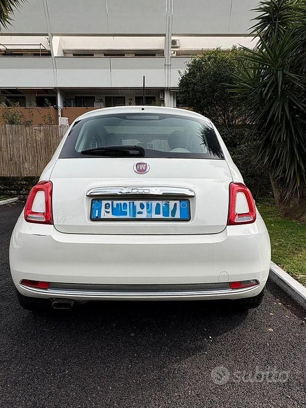 Usata Fiat 500 Lounge 2017 Bianco Utilitaria