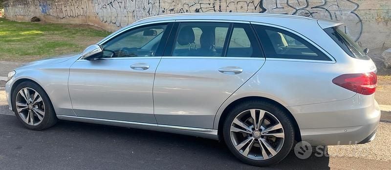 Usata Mercedes C220 177 CV (130 kW) 2014 Grigio Station wagon