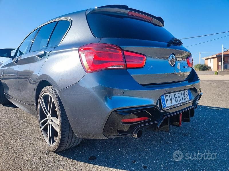 Usata BMW 116 M Sport 116 CV (85 kW) 2019 Grigio Utilitaria