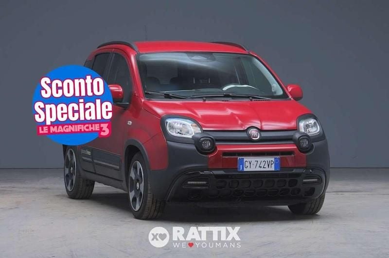 Usata Fiat Panda Cross Cross 70 CV (51 kW) 2025 Rosso passione pastello Utilitaria