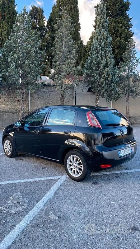 Usata Fiat Punto Evo S 75 CV (55 kW) 2011 Nero Utilitaria