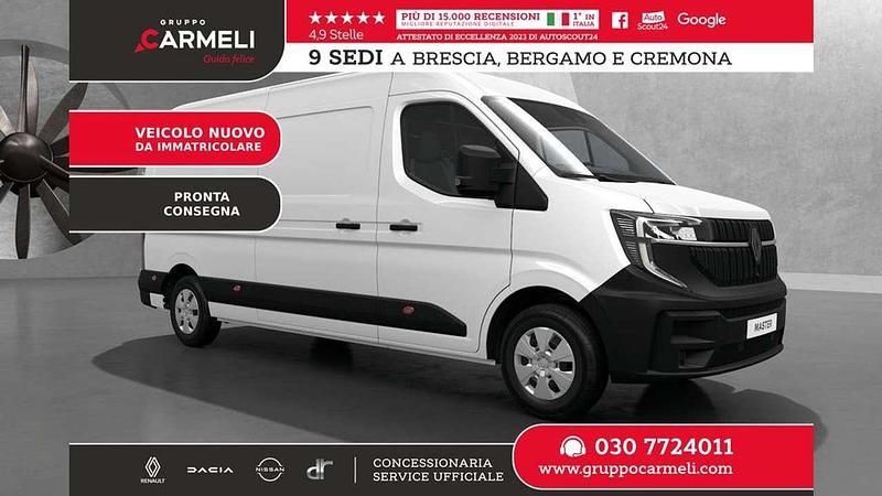 Nuova Renault Master 150 CV (110 kW) 2025 Bianco minerale  tinta opaca Furgone
