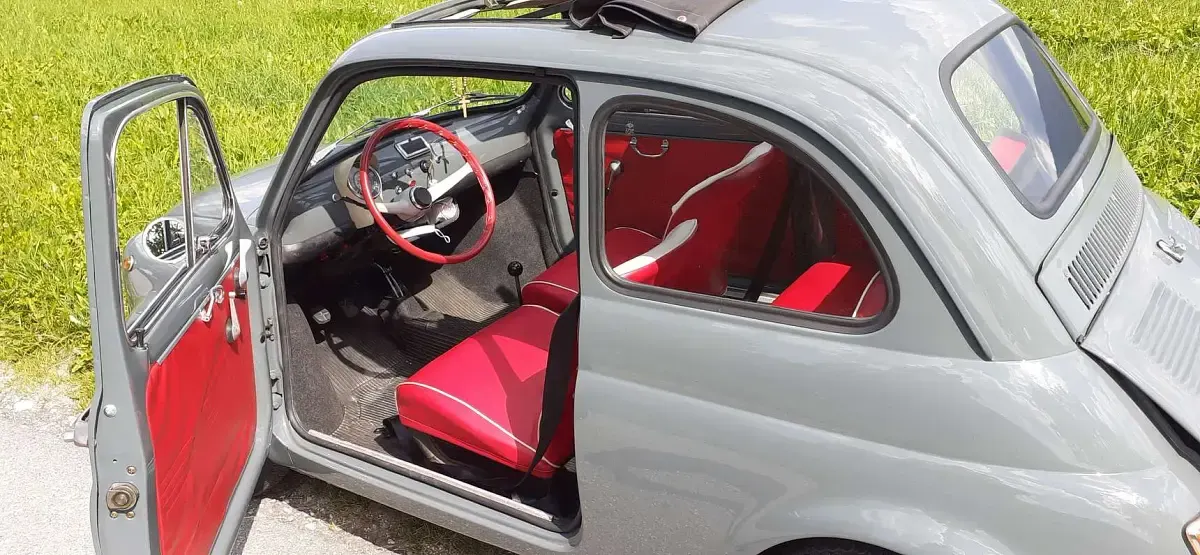 Usata Fiat 500 23 CV (16 kW) 1965 Grigio Utilitaria