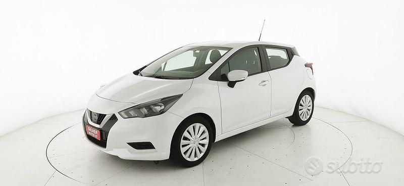 Usata Nissan Micra Acenta 92 CV (67 kW) 2021 Bianco Berlina