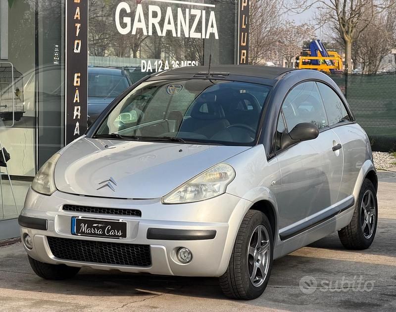 Usata Citroën C3 Pluriel 99 CV (72 kW) 2007 Grigio Cabrio