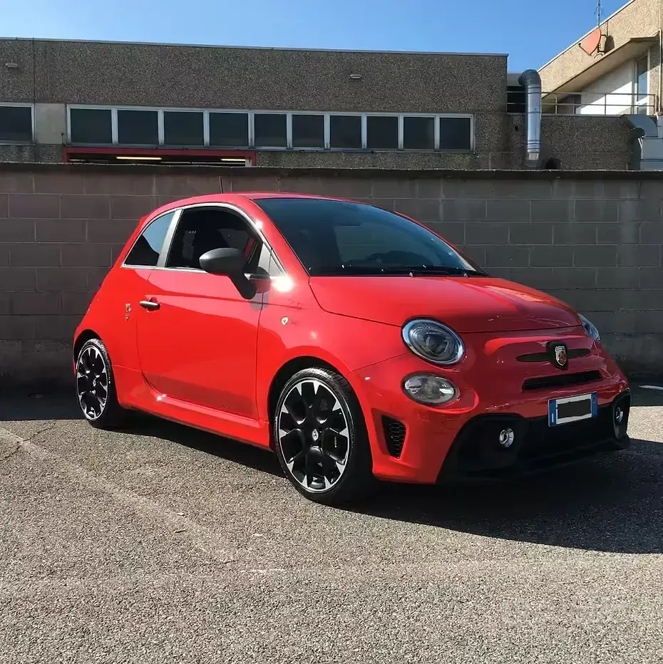 Usata Abarth 595 Competizione 180 CV (132 kW) 2019 Rosso Berlina