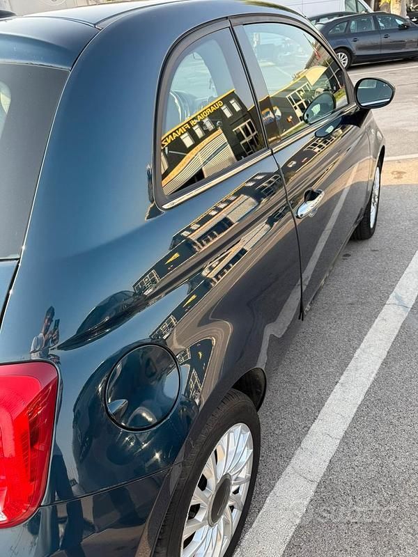 Usata Fiat 500 Lounge 69 CV (50 kW) 2020 Blu Utilitaria