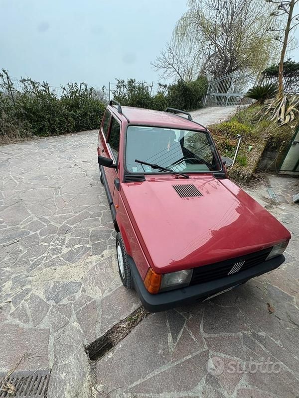 Usata Fiat Panda 56 CV (41 kW) 2002 Rosso Utilitaria
