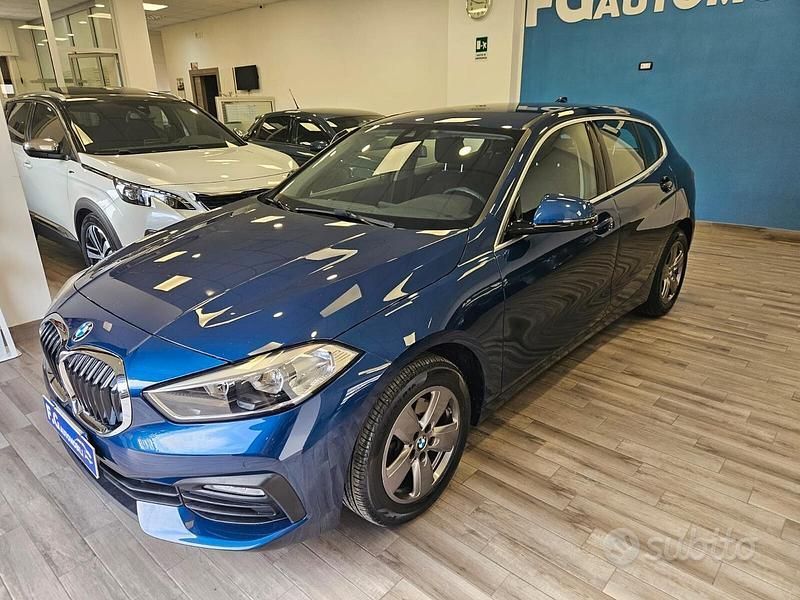 Usata BMW 116 116 CV (85 kW) 2021 Blu Utilitaria