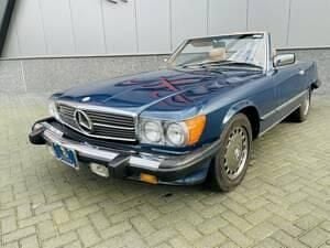 Usata Mercedes 560 230 CV (169 kW) 1986 Blu Cabrio