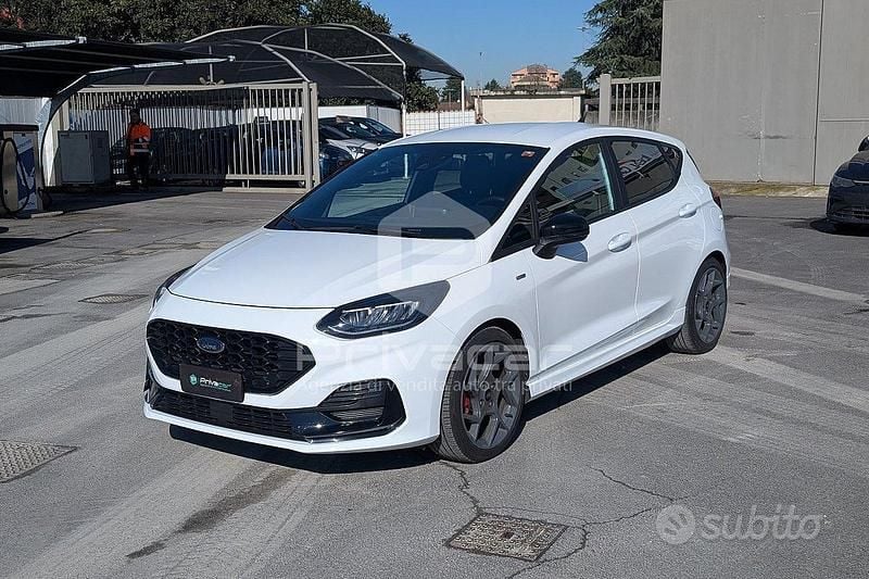 Usata Ford Fiesta ST-Line X 125 CV (91 kW) 2023 Bianco Utilitaria