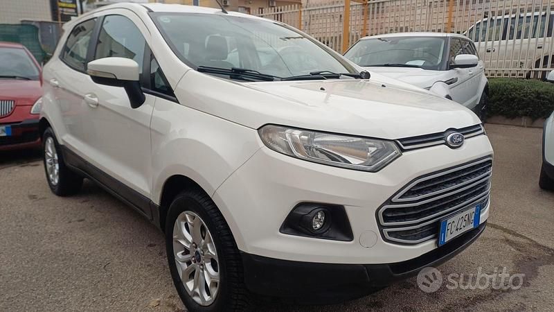 Usata Ford Ecosport Titanium 95 CV (69 kW) 2016 Bianco SUV
