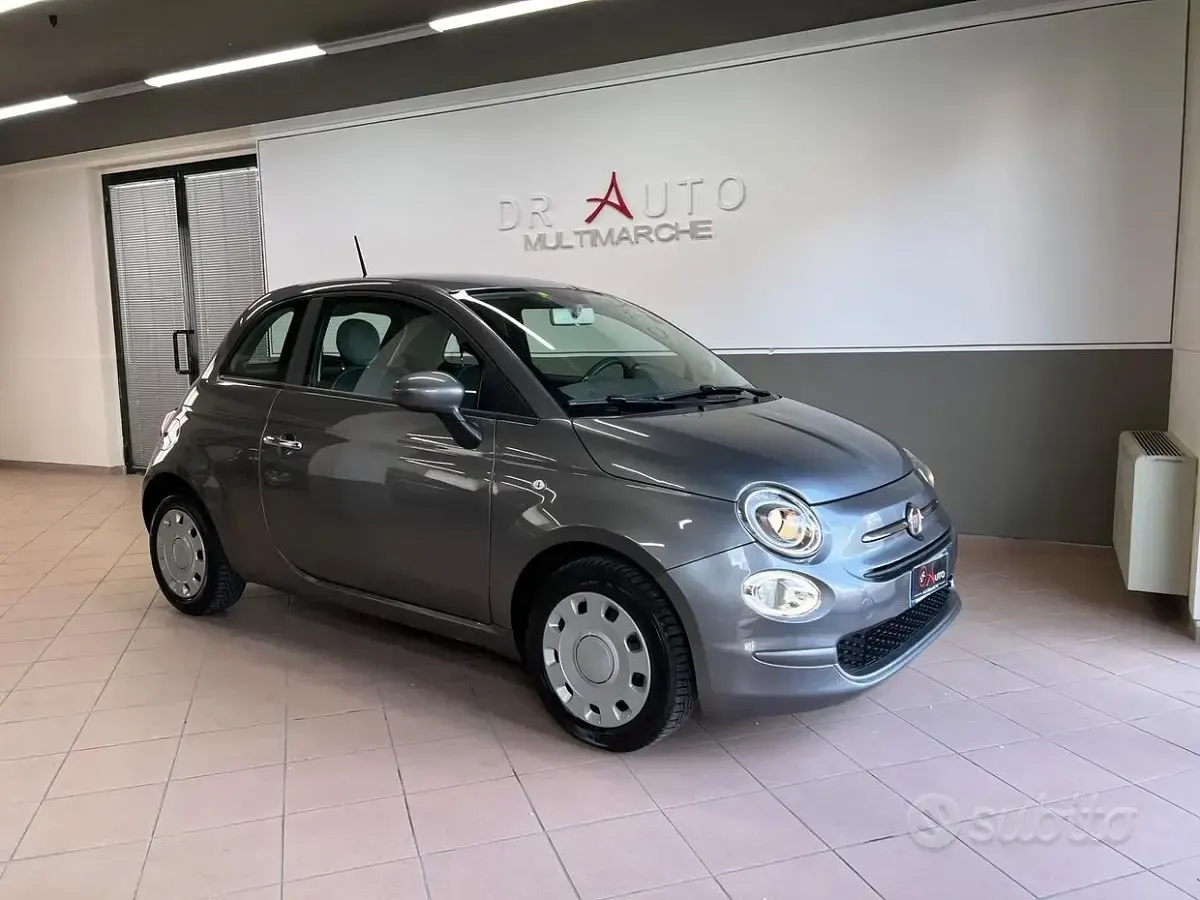 Usata Fiat 500 Lounge 69 CV (50 kW) 2016 Grigio Berlina
