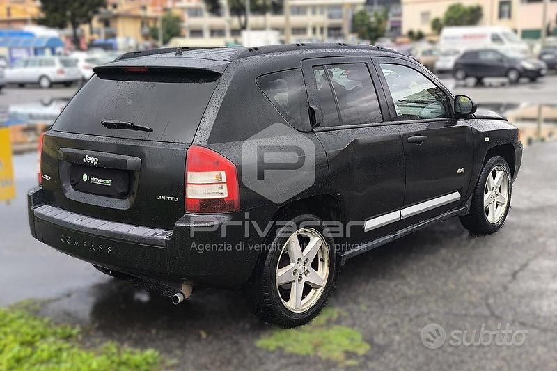 Usata Jeep Compass Limited 140 CV (102 kW) 2007 Nero SUV