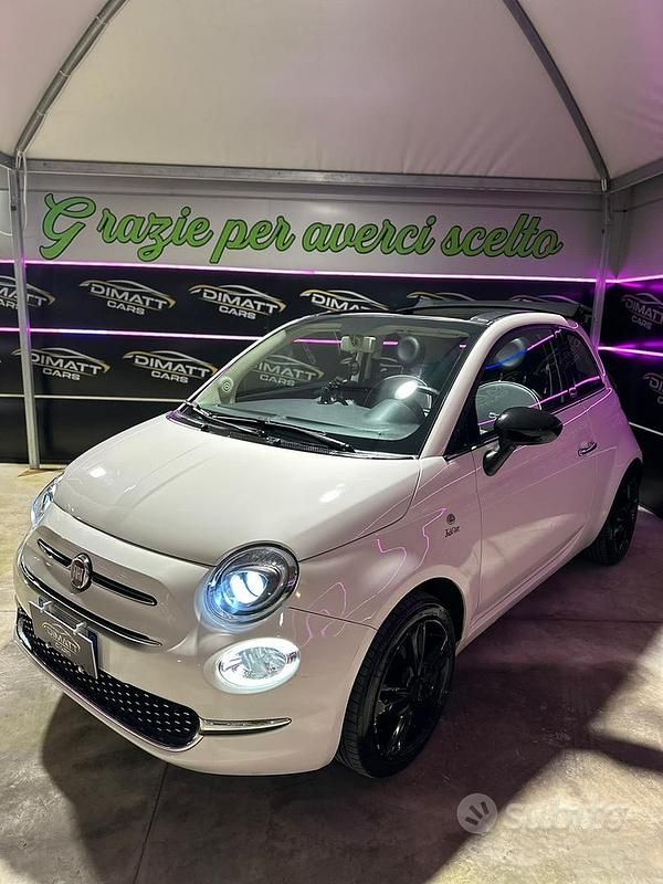 Usata Fiat 500C 69 CV (50 kW) 2016 Bianco Cabrio