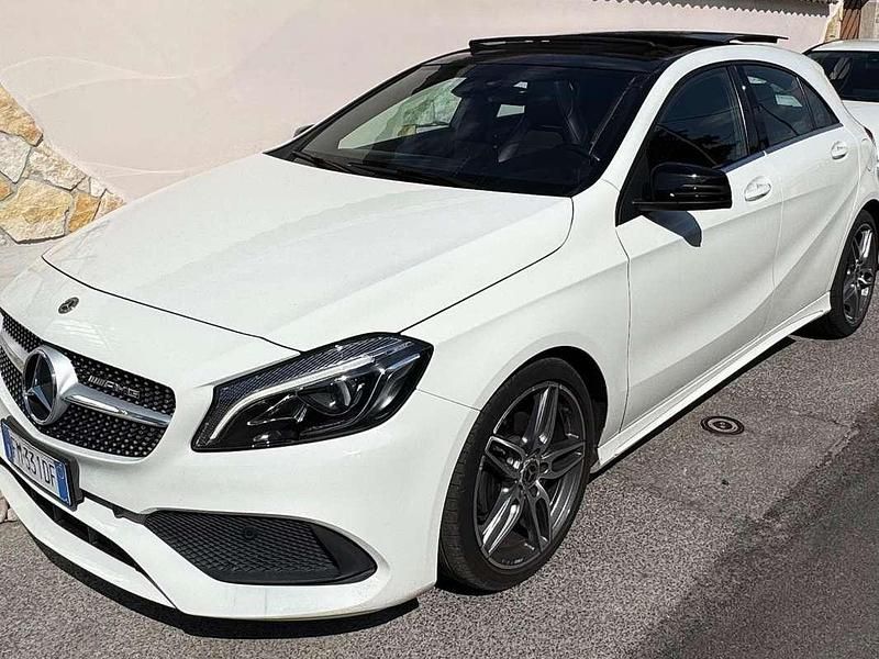 Usata Mercedes A180 Premium 109 CV (80 kW) 2017 Bianco Berlina