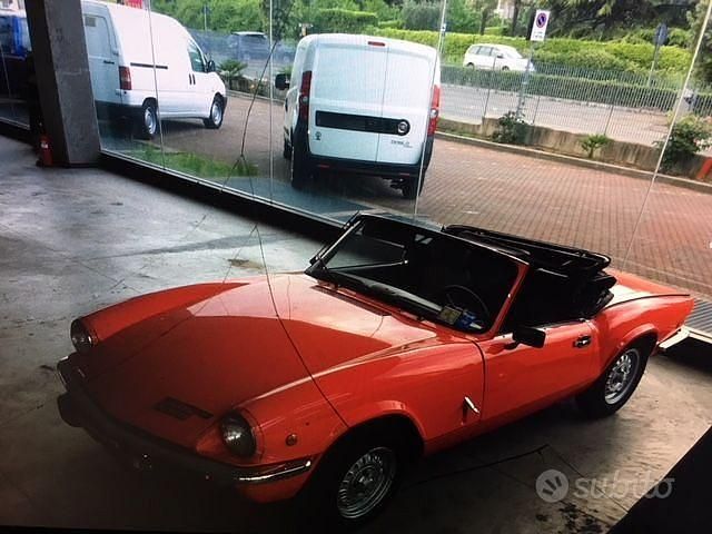 Usata Triumph Spitfire 1970 Rosso Cabrio