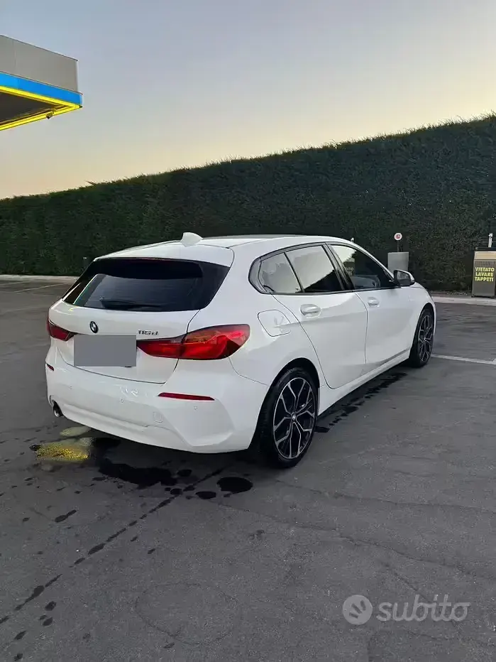 Usata BMW 116 116 CV (85 kW) 2020 Bianco Utilitaria
